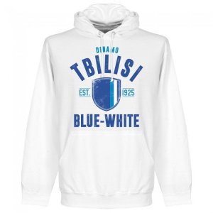Dinamo Tbilisi Established Hoodie - White Dinamo Tbilisi Established Hoodie - White