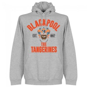 Blackpool Established Hoodie - Grey Blackpool Established Hoodie - Grey