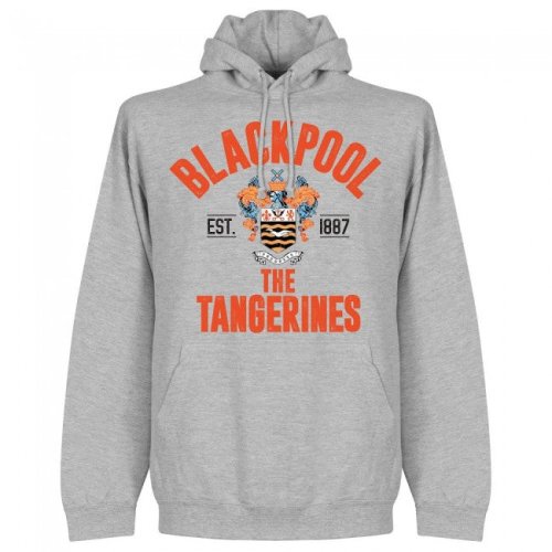 Blackpool Established Hoodie - Grey