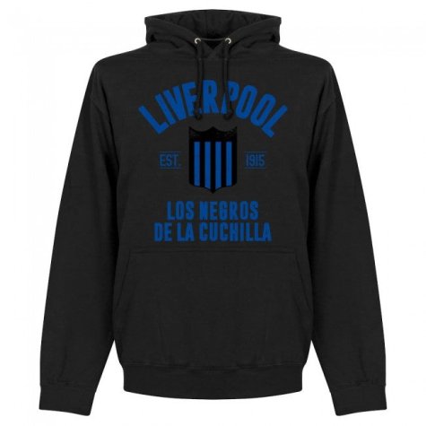 Liverpool Montevideo Established Hoodie - Black
