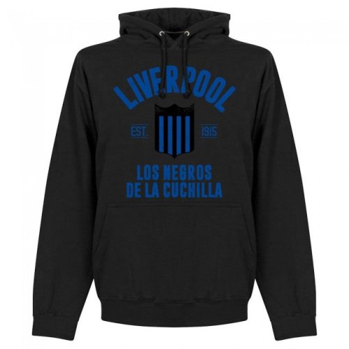Liverpool Montevideo Established Hoodie - Black