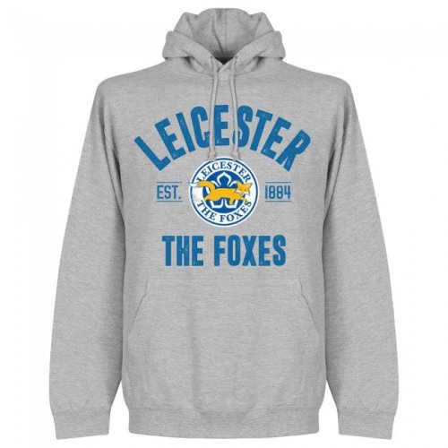 Leicester Established Hoodie - Grey
