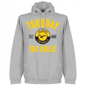 Torquay Established Hoodie - Grey Torquay Established Hoodie - Grey
