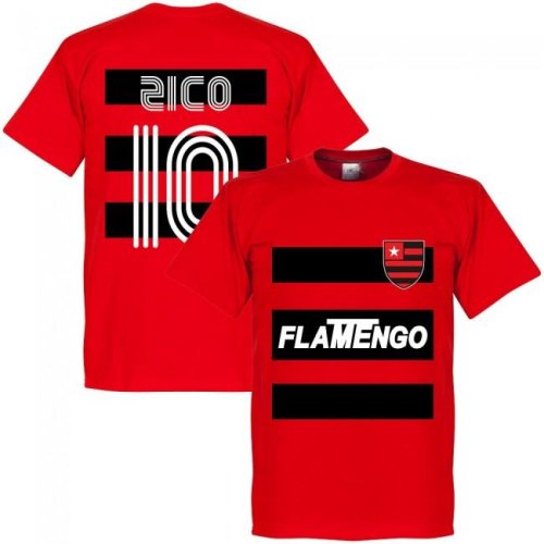 Flamengo Zico 10 Team T-Shirt - Red