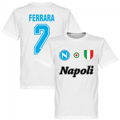 Napoli Ferrara 2 Team T-Shirt - White