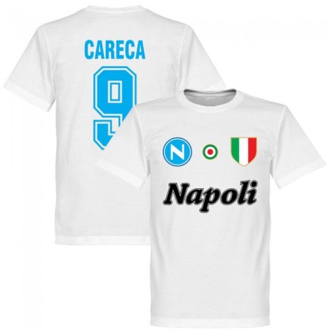 Napoli Careca 9 Team T-Shirt - White