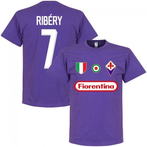 Fiorentina Ribery 7 Team T-Shirt - Purple