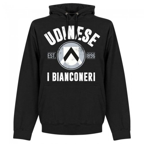 Udinese Established Hoodie - Black