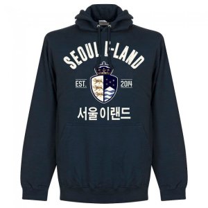 Seoul E-Land Established Hoodie - Navy