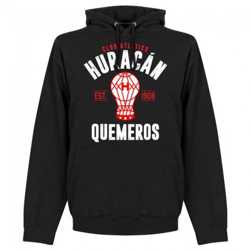 Huracan Established Hoodie - Black