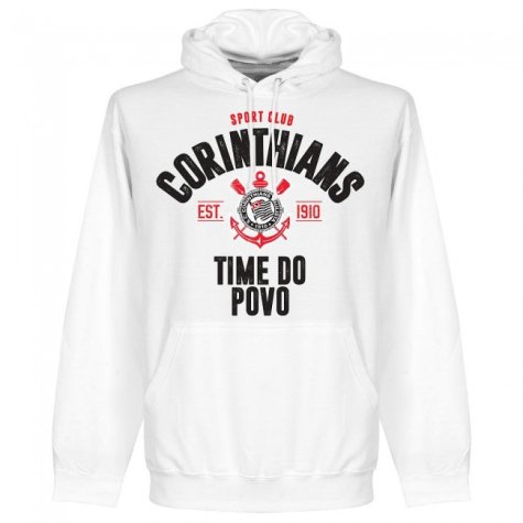 Corinthians Established Hoodie - White