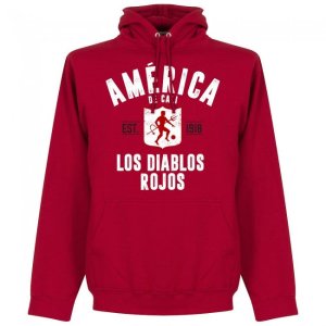 America de Cali Established Hoodie - Red America de Cali Established Hoodie - Red