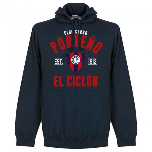 Cerro Porteno Established Hoodie - Navy