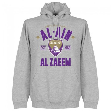 Al-Ain Established Hoodie - Grey