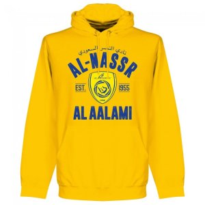 Al-Nassr Established Hoodie - Yellow Al-Nassr Established Hoodie - Yellow