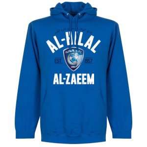 Al-Hilal Established Hoodie - Royal Al-Hilal Established Hoodie - Royal
