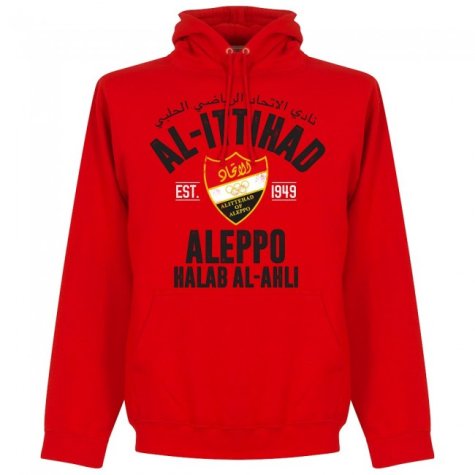 Al-Ittihad Established Hoodie - Red