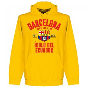 Barcelona Sporting Club Established Hoodie - Yellow