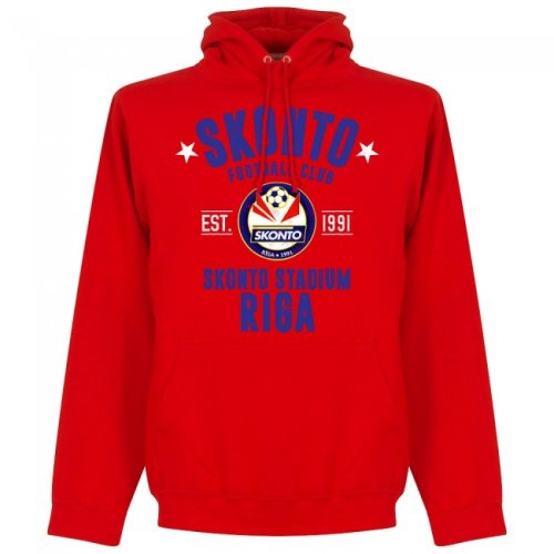 Skonto Riva Established Hoodie - Red