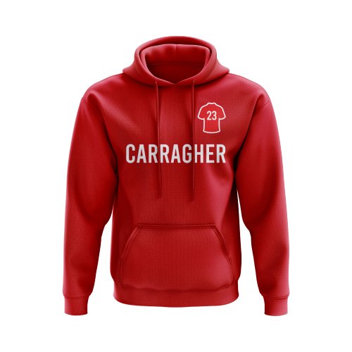 Jamie Carragher Liverpool Number Hoody (Red)