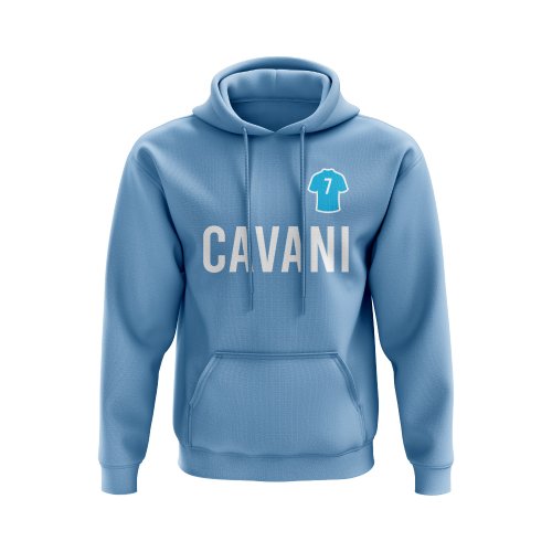 Edinson Cavani Napoli Number Hoody (Sky)