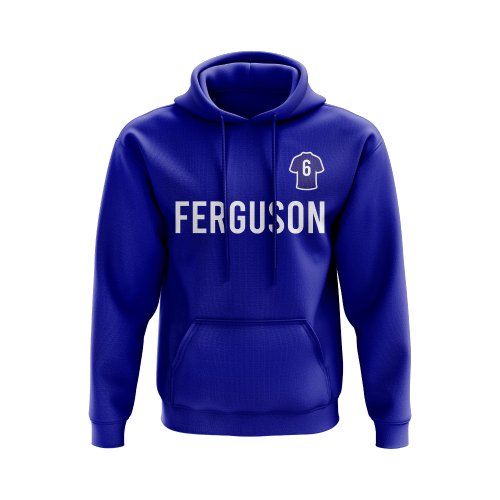 Barry Ferguson Rangers Number Hoody (Blue)