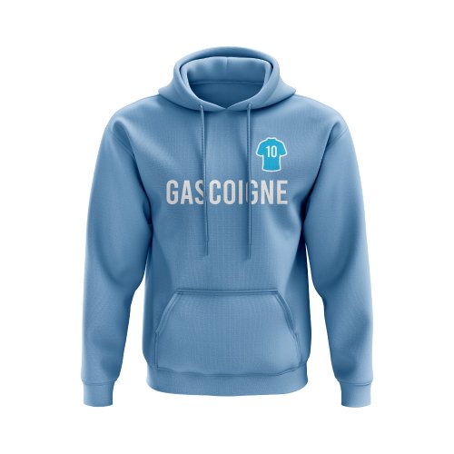 Paul Gascoigne Lazio Number Hoody (Sky)