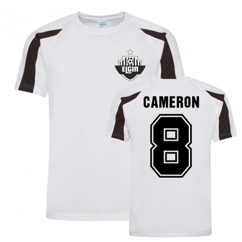 Brian Cameron Elgin City Sports Training Jersey (White)