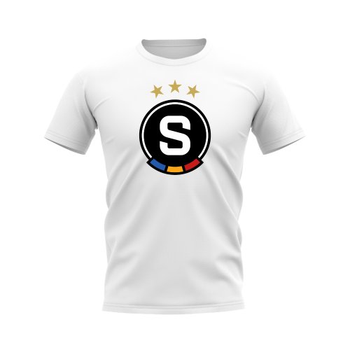 Sparta Prague Badge T-shirt (White)
