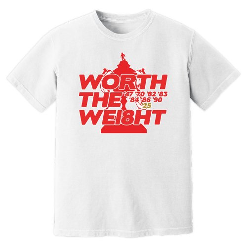 Aberdeen Worth The Wei8ht T-Shirt (White)