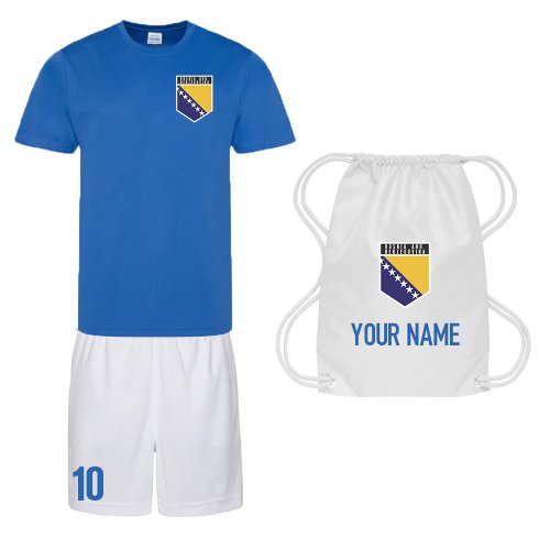 Personalised Bosnia and Herzegovina Training Kit Package