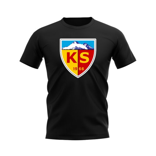 Kayserispor Badge T-Shirt (Black)