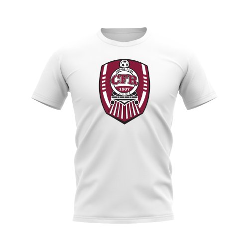 CFR Cluj Badge T-Shirt (White)