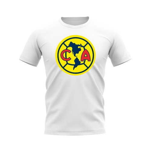 Club America Badge T-Shirt (White)