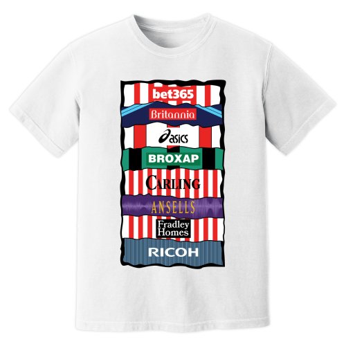 Stoke Sponsor History T-Shirt (White)