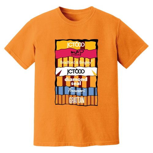 Bradford Sponsor History T-Shirt (Orange)