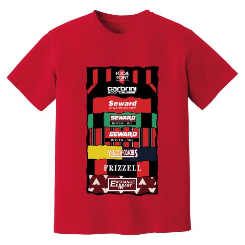 Bournemouth Sponsor History T-Shirt (Red)