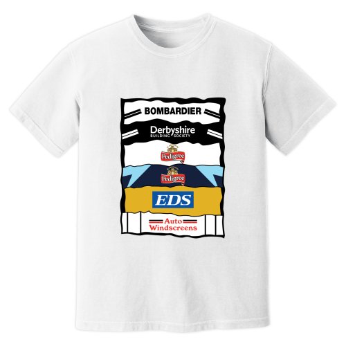 Derby Sponsor History T-Shirt (White)