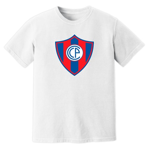 Cerro Porteno Badge T-Shirt (White)