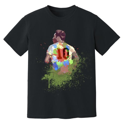 Pele Santos Art T-Shirt (Black)