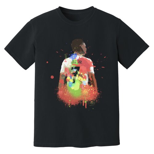 Vinicius Jr Real Madrid Art T-Shirt (Black)