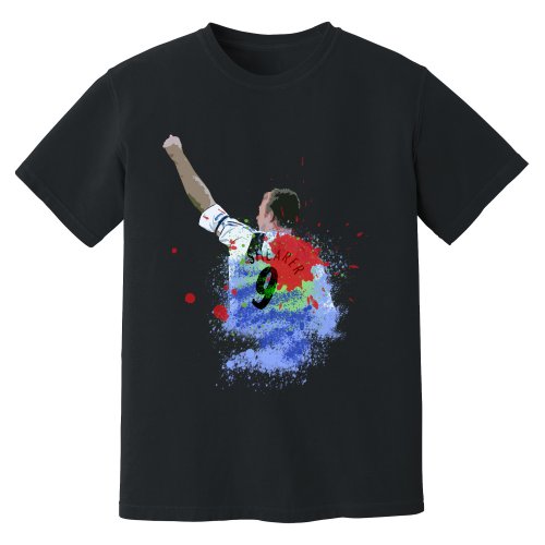 Alan Shearer Newcastle Art T-Shirt (Black)