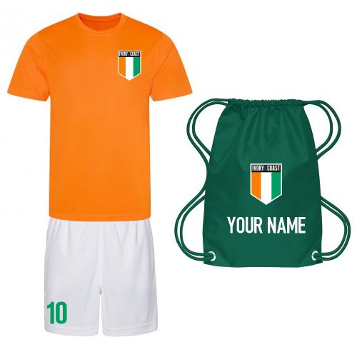 Personalised Ivory Coast Training Kit Package