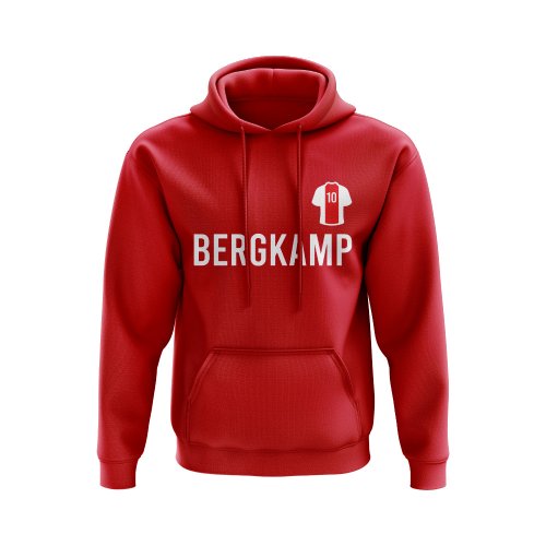 Dennis Bergkamp Ajax Number Hoody (Red)