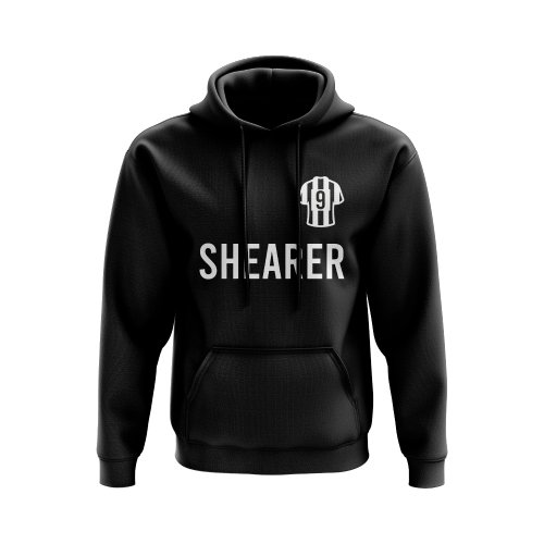 Alan Shearer Newcastle United Number Hoody (Black)