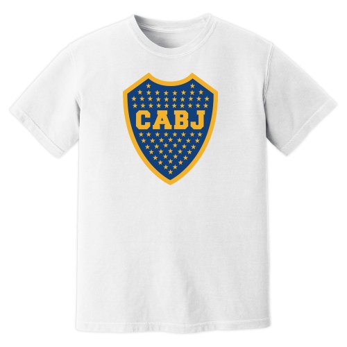 Boca Juniors Badge T-Shirt (White)