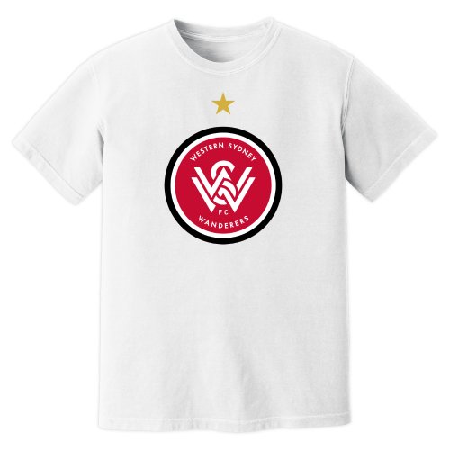Western Sydney Wanderers Badge T-Shirt (White)