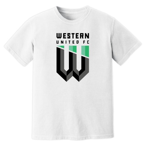 Western United Badge T-Shirt (White)