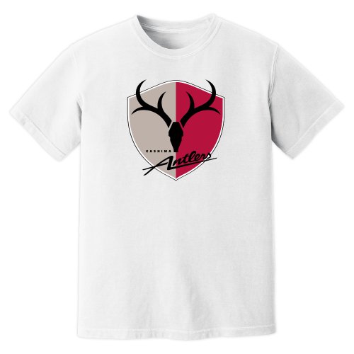 Kashima Antlers Badge T-Shirt (White)