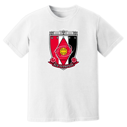 Urawa Red Diamonds Badge T-Shirt (White)